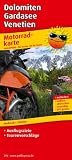 Motorradkarte Dolomiten - Gardasee - Venetien: Mit Ausflugszielen und Freizeittipps, wetterfest, reissfest, abwischbar, recycelbar, GPS-genau - Mit .. - reissfest, abwischbar, recycelbar, GPS-genau - Publicpress