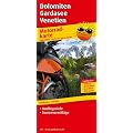 Motorradkarte Dolomiten - Gardasee - Venetien: Mit Ausflugszielen und Freizeittipps, wetterfest, reissfest, abwischbar, recycelbar, GPS-genau. Mit ... reissfest, abwischbar, recycelbar, GPS-genau