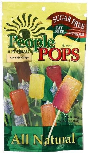 People Pops Give Me Grape Pops, 6-Pop Bags (Pack of 12)
