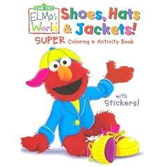 Sesame Street Elmo's World Super Coloring & Activity Book (Sesame Street Elmo's World (Coloring Books))