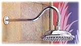 Centurion 8 Shower Head with Extended Arm - Polished Chrome