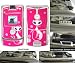 Motorola V3 Razr Pink Cat Gel Skin Faceplate