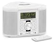 PURE Chronos CD Series II, DAB/FM/CD/MP3 Stereo Clock Radio - White