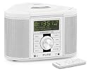 PURE Chronos CD Series II, DAB/FM/CD/MP3 Stereo Clock Radio - White