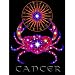 (18x24) Cancer Astrological Sign Art Print Poster