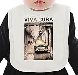 Viva Cuba La Habana ネクタイを有する有機ビブ Medium