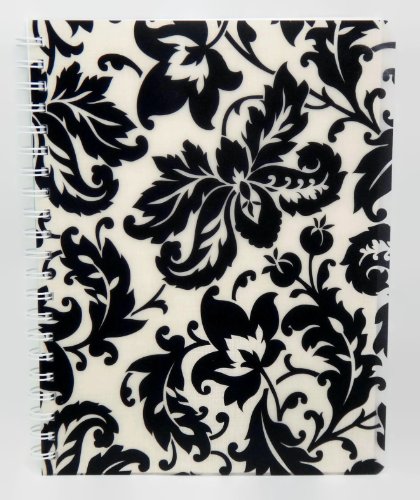 Martha Stewart Home Office with Avery Black Damask Wirebound Notebooks, 8.5 X 11