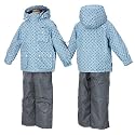 AIRWALK エアウォークキッズ 女の子 スキーウエア AWT-5527 SAXCHE(サックスチェック)