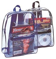 Clear PVC Backpack by Ensign Peak