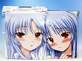 エンジェルビーツ 描き下ろし添い寝シーツ Angel Beats! アニメ プライズ フリュー(全2種フルセット)