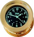 Weems & Plath Orion Collection Ship's Bell Clock with Photoluminescent Dial