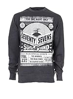 Seventy Seven Sudadera Gig Poster (Gris Oscuro)