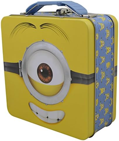 Minions - Metal Tin Lunchbox [Stuart Face Both Sides]