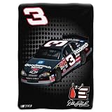Dale Earnhardt NASCAR Royal Plush Raschel Blanket (Tech Series) (60"x80")