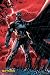 Batman - The Dark Knight - Comic Poster (Red Rain / Lightning) (Size: 24" x 36")