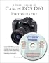 A Short Course in Canon EOS D60 Photography (Book & CD-ROM)