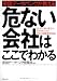 帝国データバンクが教える危ない会社はここでわかる―ヒト・モノ・カネ・数字の50のポイントで会社の危険度を見抜く (実日ビジネス)