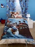 PIRATES OF THE CARIBBEAN PANEL SINGLE DUVET SET (HOME IS HEAVEN)