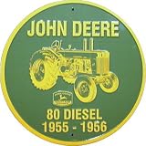 John Deere Model 80 Diesel Circle Sign