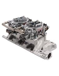 Edelbrock 2035 SBF Dual Quad Manifold & Carb Kit