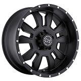 17x9 Black Rhino Keyhole (Matte Black) Wheels/Rims 8x165 (1790KEY-28165M22)