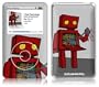 MusicSkins EXPLODINGDOG Protective Skin for iPod Classic (6th Gen) 80/120/160 GB I Hate Technology