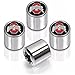 Stockdale Ohio State Buckeyes Valve Stem Caps Silver Standard