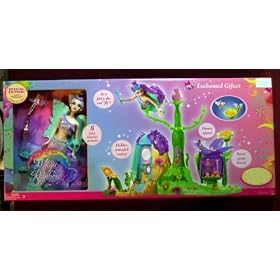 Barbie Fairytopia Magic of the Rainbow Enchanted Giftset with Bonus Mermaid-to-Fairy Doll... by Barbie Fairytopia Magic of the Rainbow Playset