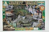 50-Piece Die Cast Metal, Matchbox Car Play Set: Military Combat [US Military Theme] Play Set