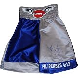 Miguel Cotto Autographed Grey and Blue Fight Model Boxing Trunks