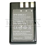 Kinamax BTR-ENEL9-J 1400mAh Replacement EN-EL9 / ENEL9 Battery for Nikon D40, D40X, D60 - Premium Japanese Cells