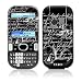 Liebesbrief Black Design Protective Skin Decal Sticker for Palm Centro Cell Phone