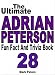 The Ultimate Adrian Peterson Fun Fact And Trivia Book