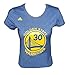 adidas Golden State Warriors Stephen Curry Women's Blue Name and Number T-Shirt Medium