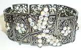Aurora Borealis Dragonfly Stretch Bracelet