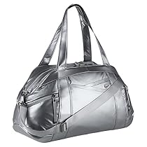 Nike Victory Gym Club Metallic Duffel Bag-Silver
