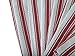 Nouvelle Legende 100% Cotton Basketweave Kitchen Towels with Classic Striped Design, Ultra Absorbent Tea Towels for Drying Dishes, Glassware & Spills, Soft, Durable, Lint-Free, 19x29 in 8-Pack, Red