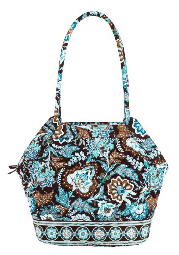 Vera Bradley Angle Tote Java Blue
