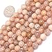 8mm Round Gemstone Sun Stone Beads Strand 15 Inch Jewelry Making Beads