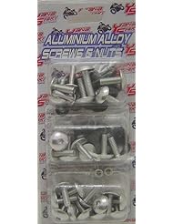 Automotive Parts and Accessories: Yana Shiki YNSK-H200S Silver Fairing Bolt Kit for Honda CBR 900RR/929RR/954RR - Yana Shiki