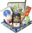 Little Luxuries French Gourmet Gift Basket with Shopping Tote