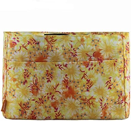 GreatGiving(TM) Portable Baby Diaper Nappy Changing Organizer Insert Storage Bag Outdoor Travel (yellow flower)