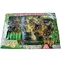 DELUXE - 46 PIECE COMBAT ARMY MEN MILITARY PLAY SET w/ GIANT PLAY MAT!