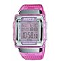 Casio Women's Baby G Square Pink Jelly Watch #BG184-4V