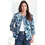 Jessica London Plus Size Cropped Blazer
