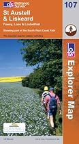 St.Austell and Liskeard (Explorer Maps)