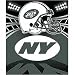 Northwest New York Jets 50 x 60 Shadow Fleece Blanket