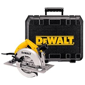 Factory-Reconditioned DEWALT DW364KR 7-1 4-inch Heavy Duty Circular Saw with Electric... by DeWalt