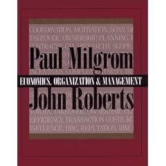 The Economics, Organization and Management