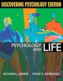  : Psychology and Life, Discovering Psychology Edition (with MyPsychLab) (18th Edition)